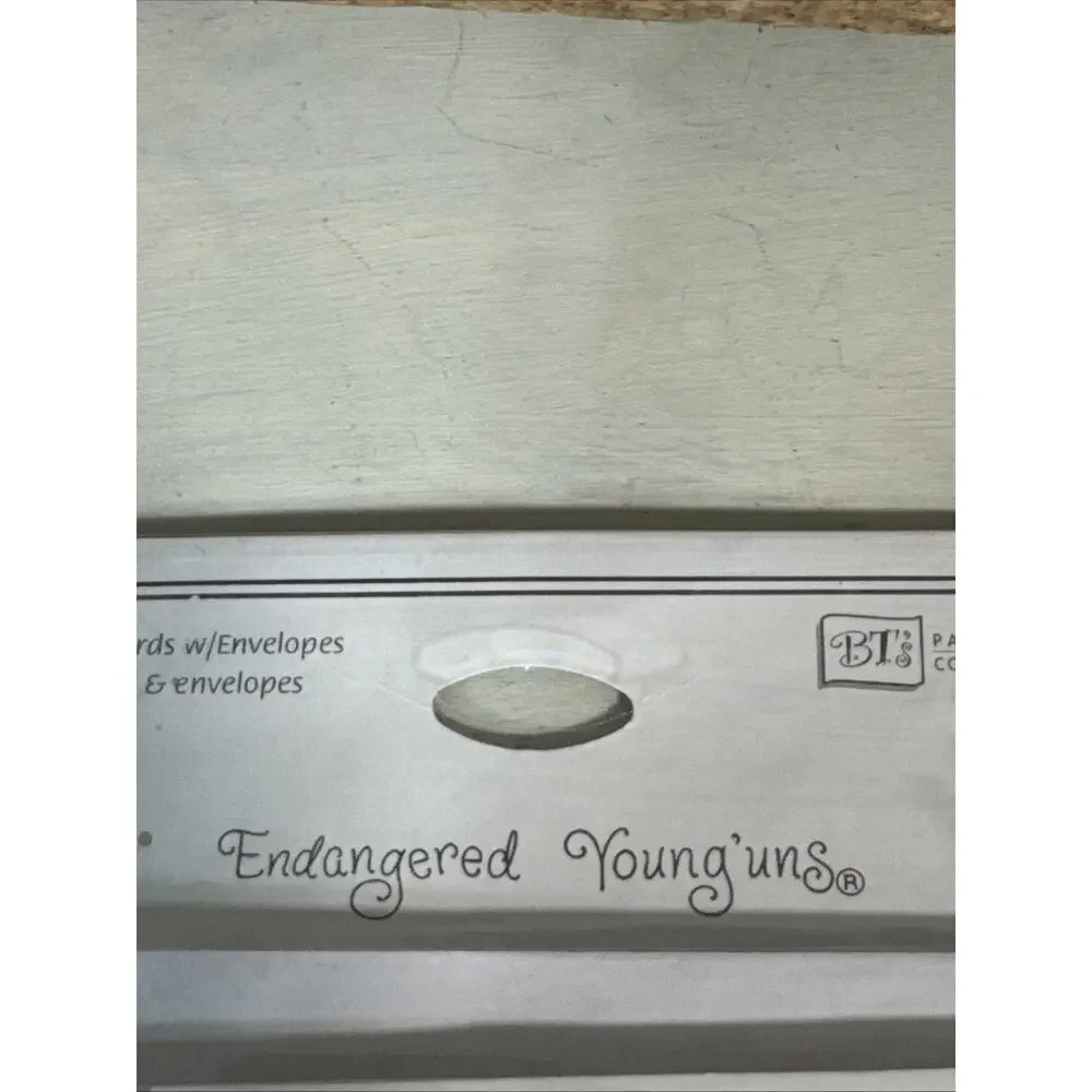 Endangered Young’uns Panda Note Pad And Card Set With Bonus Panda Mouse Pad